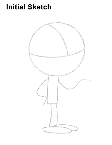 Draw Lincoln Loud Guidelines How to Draw Lincoln Loud House Guide Lines