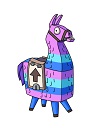 How to Draw Loot Llama Pinata Fortnite