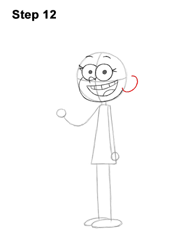 Draw Lori Loud House 12 How to Draw Lori Loud House Full Body 12