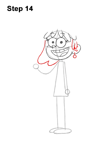 Draw Lori Loud House 14 How to Draw Lori Loud House Full Body 14