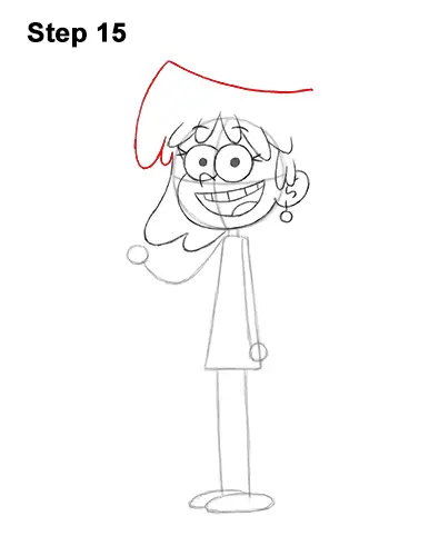 How to Draw Lori from The Loud House Step-by-Step Pictures