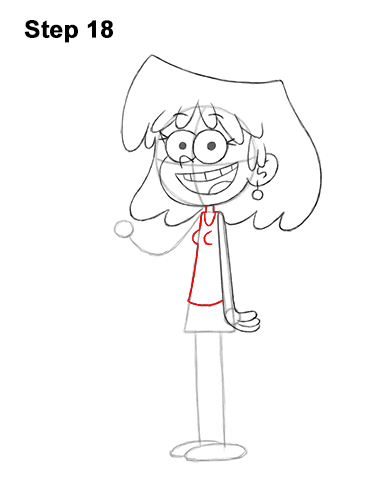 Draw Lori Loud House 18 How to Draw Lori Loud House Full Body 18