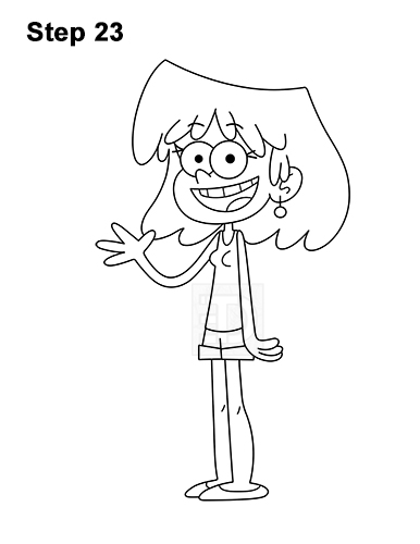 Draw Lori Loud House 23 How to Draw Lori Loud House Full Body 23