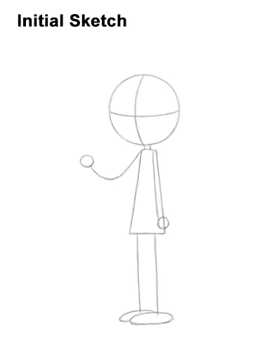 Draw Lori Loud House Guidelines How to Draw Lori Loud House Full Body Guides Lines