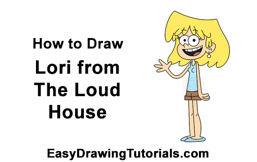 Draw Lori Loud House How to Draw Lori Loud House Full Body