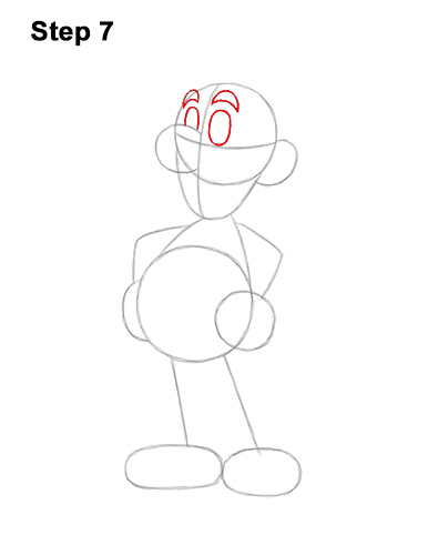 How to Draw Luigi Super Mario Nintendo Full Body 7