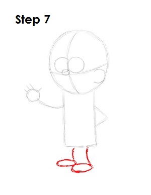 How to Draw Mabel Pines 7 How to Draw Mabel Pines Step 7
