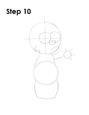 How to Draw Maggie Simpson 10 How to Draw Maggie Simpson Step 10