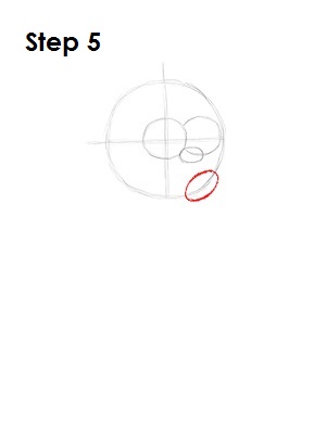 How to Draw Maggie Simpson 5 How to Draw Maggie Simpson Step 5