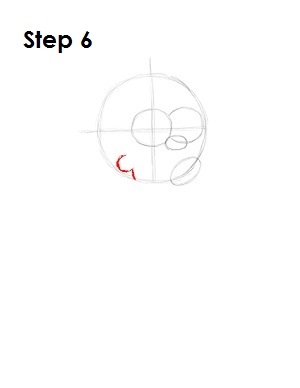 How to Draw Maggie Simpson 6 How to Draw Maggie Simpson Step 6