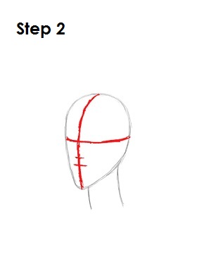 How to Draw Maleficent Step 2 How to Draw Maleficent Step 2