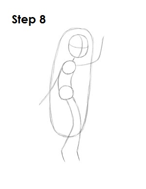 How to Draw Marceline Step 8 Draw Marceline Step 8