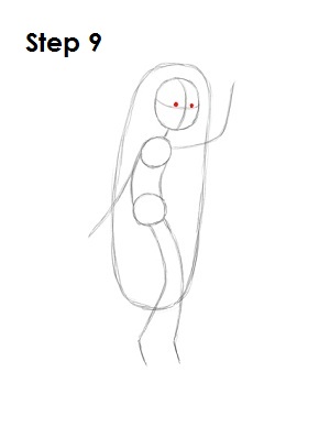How to Draw Marceline Step 9 Draw Marceline Step 9