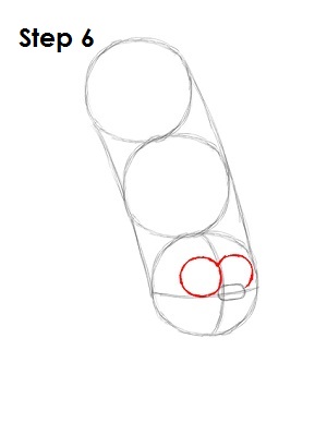 Draw Marge Simpson Step 6 Draw Marge Simpson Step 6