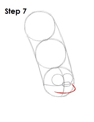 Draw Marge Simpson Step 7 Draw Marge Simpson Step 7