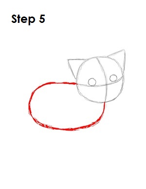 Draw Marie Step 5 How to Draw Marie Step 5