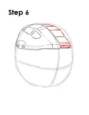 How to Draw Master Chief Step 6