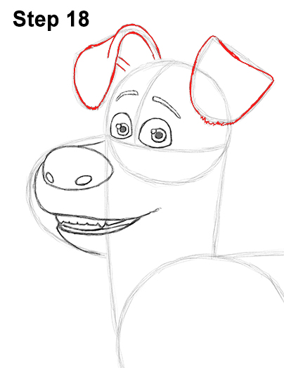 Max Secret Life Pets Drawing 18 Draw Max Secret Life of Pets 18