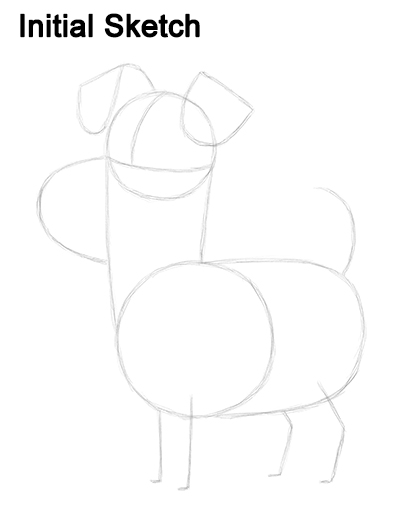Max Secret Life Pets Sketch Draw Max Secret Life of Pets Sketch