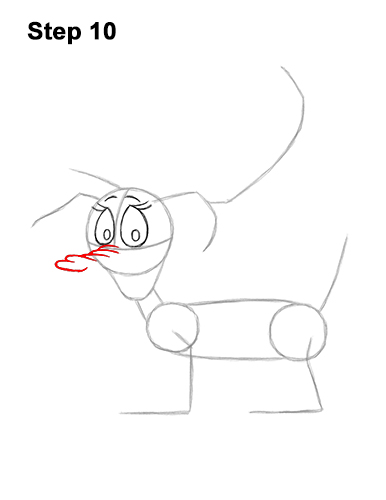 Draw Max Dog Grinch Stole Christmas 10 How to Draw Max Dog Grinch Stole Christmas 10