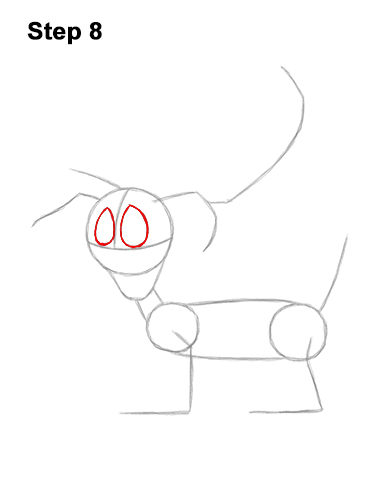 Draw Max Dog Grinch Stole Christmas 8 How to Draw Max Dog Grinch Stole Christmas 8
