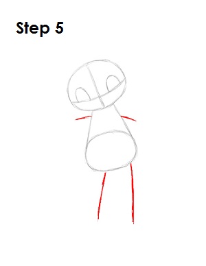 How to Draw Mew Step 5 How to Draw Mew Step 5