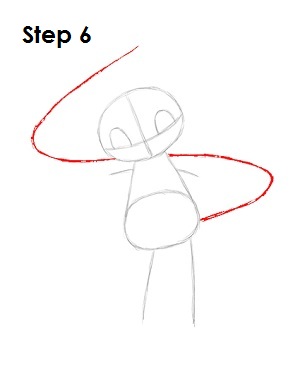 How to Draw Mew Step 6 How to Draw Mew Step 6