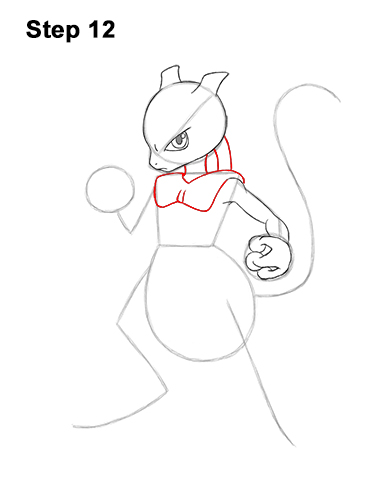 Draw Mewtwo Pokemon 12 How to Draw Mewtwo Pokemon 12
