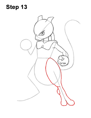 Draw Mewtwo Pokemon 13 How to Draw Mewtwo Pokemon 13