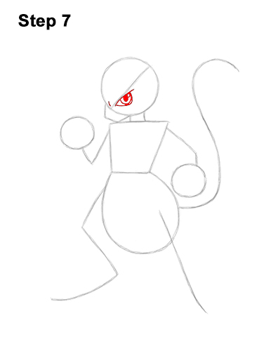 Draw Mewtwo Pokemon 7 How to Draw Mewtwo Pokemon 7