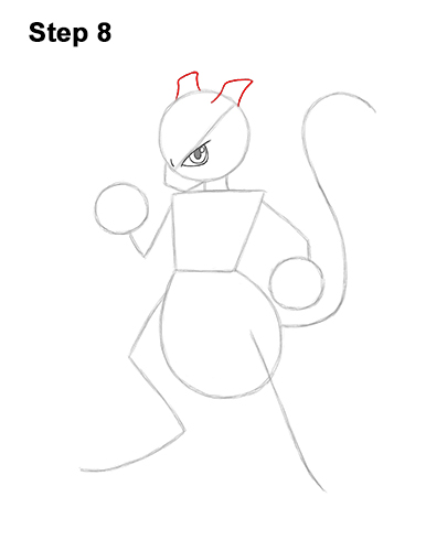 Draw Mewtwo Pokemon 8 How to Draw Mewtwo Pokemon 8
