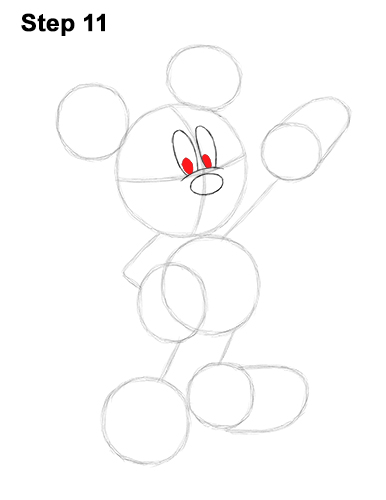 Draw Mickey Mouse Full Body 11 How to Draw Classic Mickey Mouse Full Body Disney 11