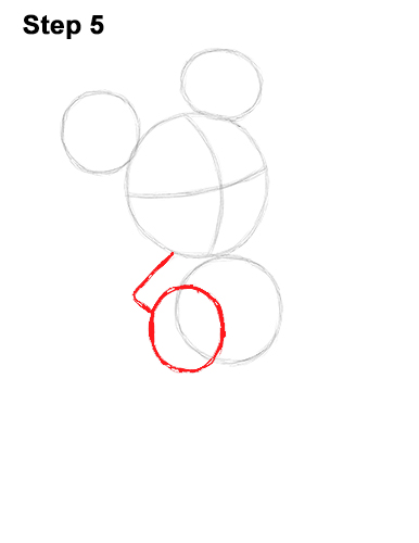 Draw Mickey Mouse Full Body 5 How to Draw Classic Mickey Mouse Full Body Disney 5