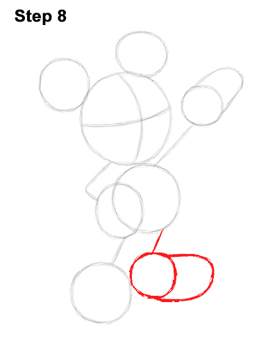Draw Mickey Mouse Full Body 8 How to Draw Classic Mickey Mouse Full Body Disney 8