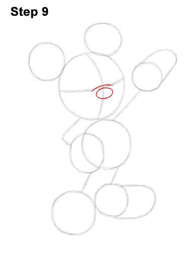 Draw Mickey Mouse Full Body 9 How to Draw Classic Mickey Mouse Full Body Disney 9