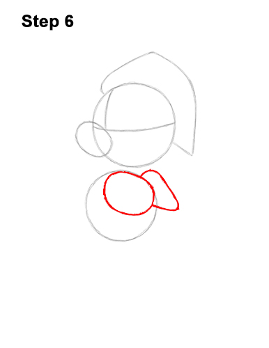 How to Draw Mickey Mouse  Christmas Santa Claus 6