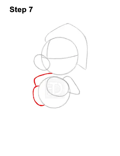 How to Draw Mickey Mouse  Christmas Santa Claus 7