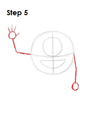 How to Draw Mike Wazowski Step 5
