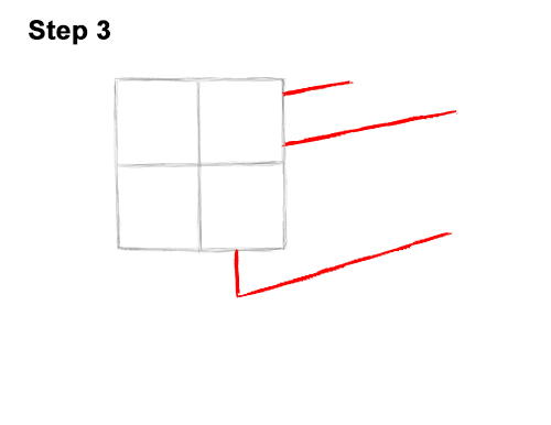 Draw Minecraft Pig 3 How to Draw Minecraft Pig Side View 3