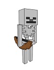 How to Draw Minecraft Skeleton Bow