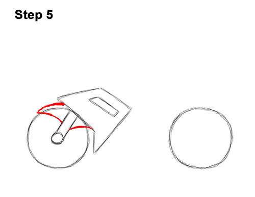 Draw Cartoon Sportbike Sportsbike Motorcycle 5 How to Draw Cartoon Sport Bike Motorcycle 5