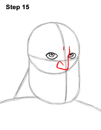 Draw Mr. Incredible 15 How to Draw Mr. Incredible Bob Parr 15