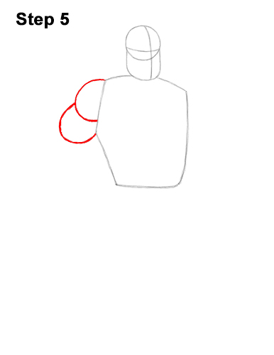 Draw Mr. Incredible 5 How to Draw Mr. Incredible Bob Parr 5