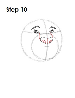 Draw Mufasa 10