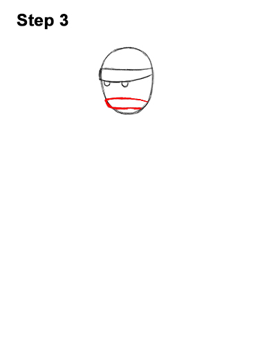 Draw Cartoon Mummy 3 How to Draw Cartoon Mummy Halloween 3
