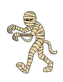 How to Draw Mummy Halloween