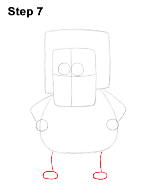 Muscle Man Drawing 7 Draw Muscle Man Regular Show 7