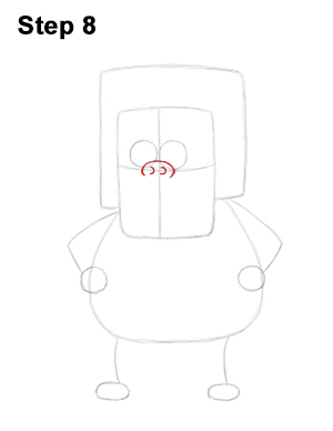 Muscle Man Drawing 8 Draw Muscle Man Regular Show 8