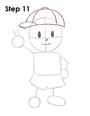 How to Draw Ness (EarthBound)