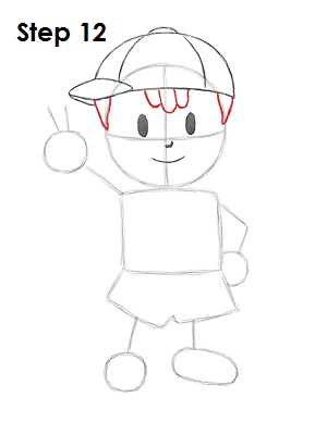 Ness Super Smash Brothers 12 Draw Ness 12